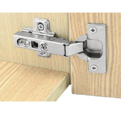 Bản lề Hafele Metalla SM 110° 315.06.751 Inox - Lắp trùm nửa