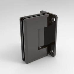 Bản lề kính tường 90° Hafele 499.05.852, màu xám ghi