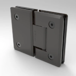 Bản lề kính - kính 180° Hafele 499.05.855 , màu xám ghi