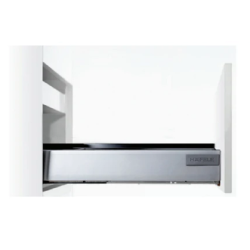 Ray hộp Hafele Alto Matrix Box 552.75.005, Chiều cao 84 mm, màu xám đậm