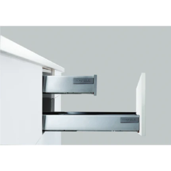 Ray hộp Hafele Alto 552.79.085 - S Matrix Box Slim, màu xám đậm, Chiều cao 199 mm