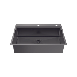 Chậu bếp Inox Hafele 567.24.484 WS R10 HS25-SSN1S-7650, màu titan