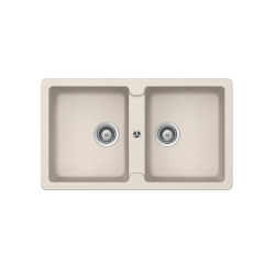 Chậu Granstone Hafele 570.36.400 HS19-GEN2S90, màu kem