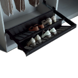 Kệ giày bằng kim loại Hafele 807.95.163, 864 x 475 x 180, màu Chestnut