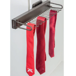 Móc treo dây nịt và cà vạt Hafele  807.96.810, màu trắng