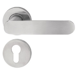 Bộ tay nắm cửa 903.98.162, dòng Coastal, tay nắm gạt bằng gang, inox, mờ