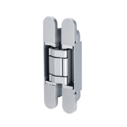 Bản lề cửa 927.03.029 , Bản lề âm có thể điều chỉnh 3D, hợp kim kẽm, lớp phủ màu bạc