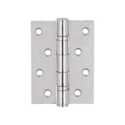 Bản lề lá 489.05.021 , 2 vòng bi, KT 102 x 76 x 3 mm, lớp phủ inox sa tanh