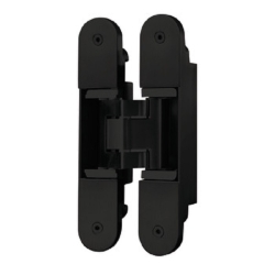  Bản lề âm 927.03.090, Bản lề lỗ mộng âm 3 chiều có thể điều chỉnh FRH120, lớp phủ bằng PVD đen Satin