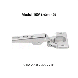 Bản lề MODUL lắp trượt 91M2550 9292730, trùm hết