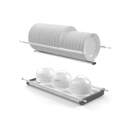 Rổ chén dĩa cố định Hafele - Presto 544.40.033