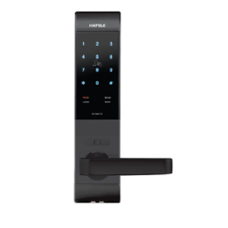 Khóa điện tử Hafele EL7500-TC 912.05.717, thân khóa lớn, màu xám (Không bao gồm Pin)