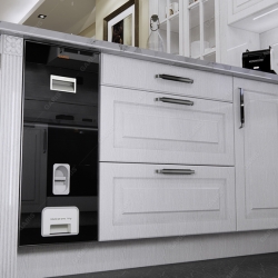 THÙNG GẠO MẶT KÍNH ĐEN 15KG GARIS GR06.30B