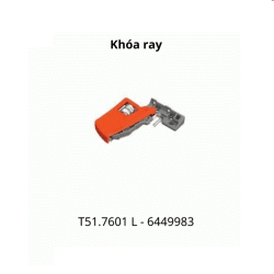 Khóa ray Blum MOVENTO T51.7601 L 6449983, bên trái