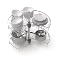 Bộ rổ góc xoay 270 độ Hafele - Mezzo 548.37.011