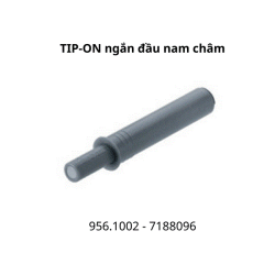 TIP-ON ngắn đầu nam châm, dùng cho bản lề không bật, 956.1002, 7188096, màu xám